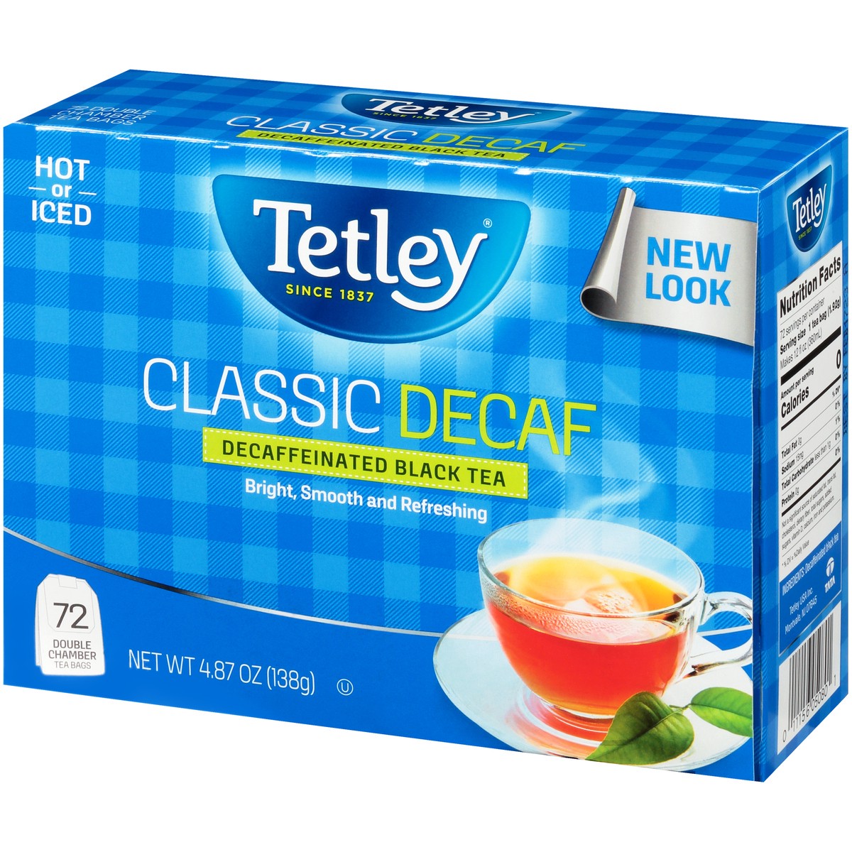 slide 14 of 14, Tetley Classic Decaf Decaffeinated Black Tea Bags - 4.87 oz, 4.87 oz