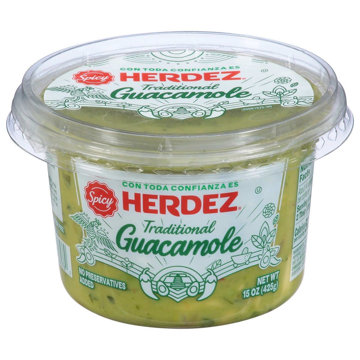 slide 3 of 13, Herdez Traditional Spicy Guacamole 15 oz, 15 oz