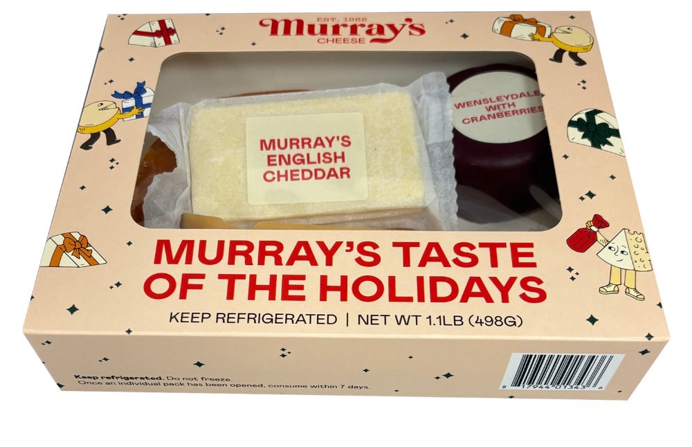 slide 1 of 1, Murray's Taste of the Holidays Cheese, 17.6 oz