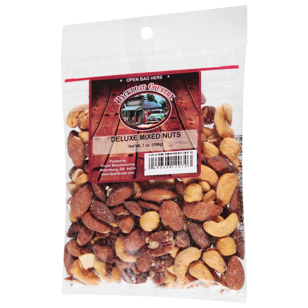 slide 6 of 12, Backroad Country Deluxe Mixed Nuts 7 oz, 7 oz