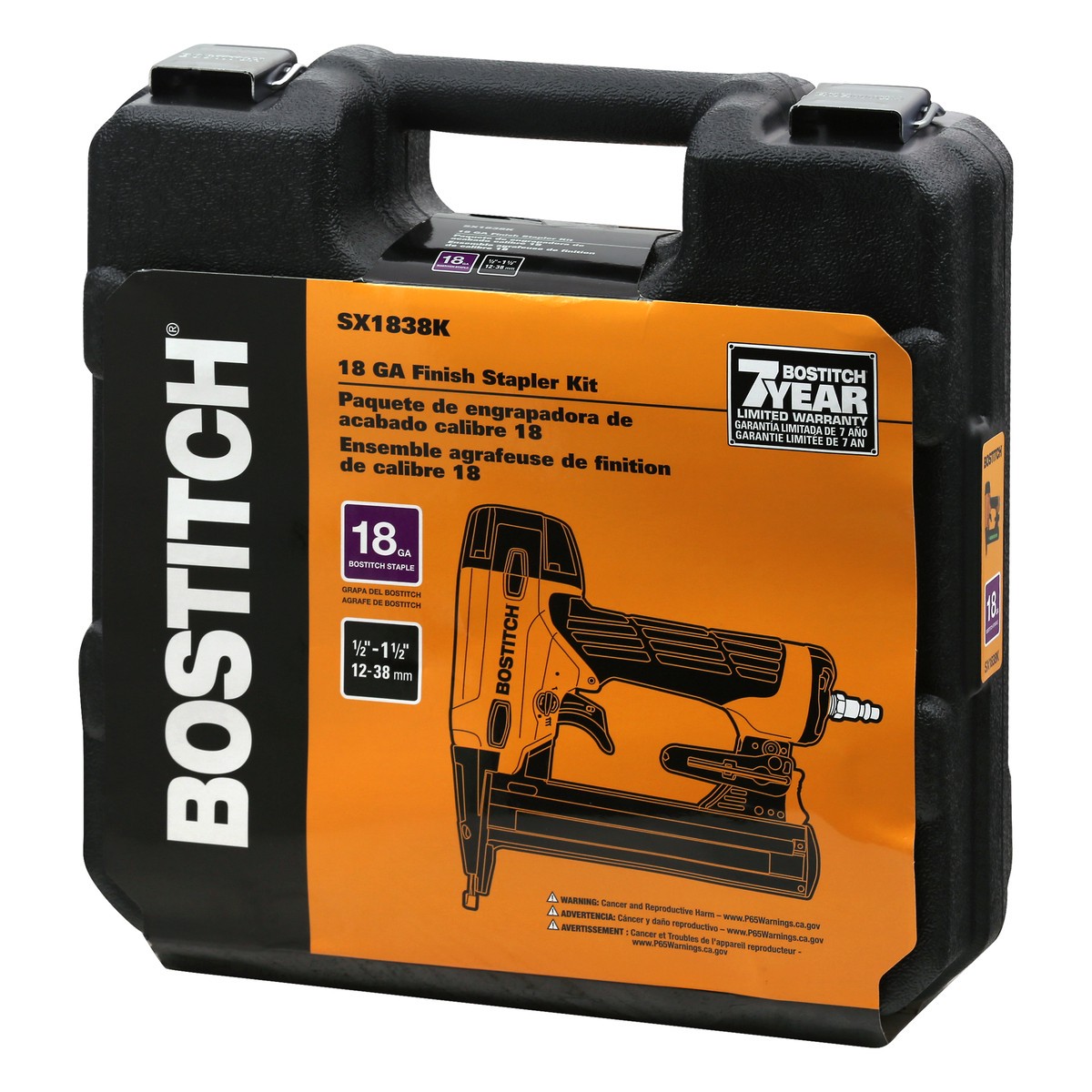 slide 7 of 10, BOSTITCH Finish Stapler Kit 1 ea, 1 ct