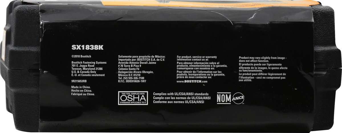 slide 8 of 10, BOSTITCH Finish Stapler Kit 1 ea, 1 ct