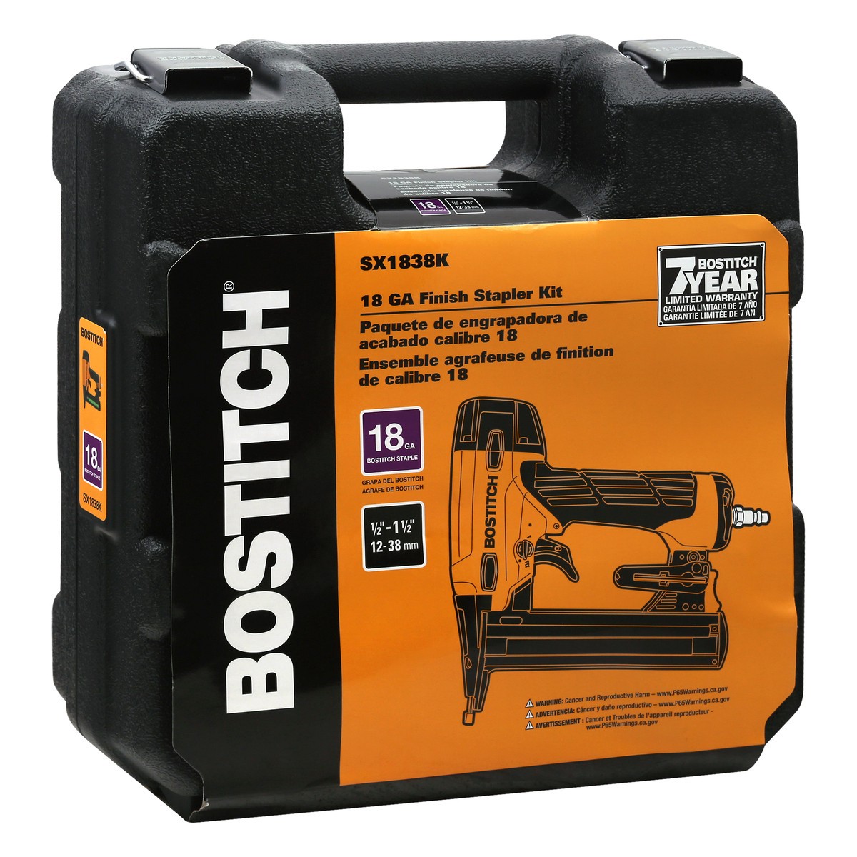 slide 10 of 10, BOSTITCH Finish Stapler Kit 1 ea, 1 ct