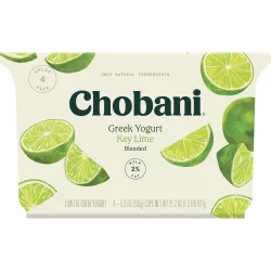 Chobani Key Lime Blended Greek Yogurt