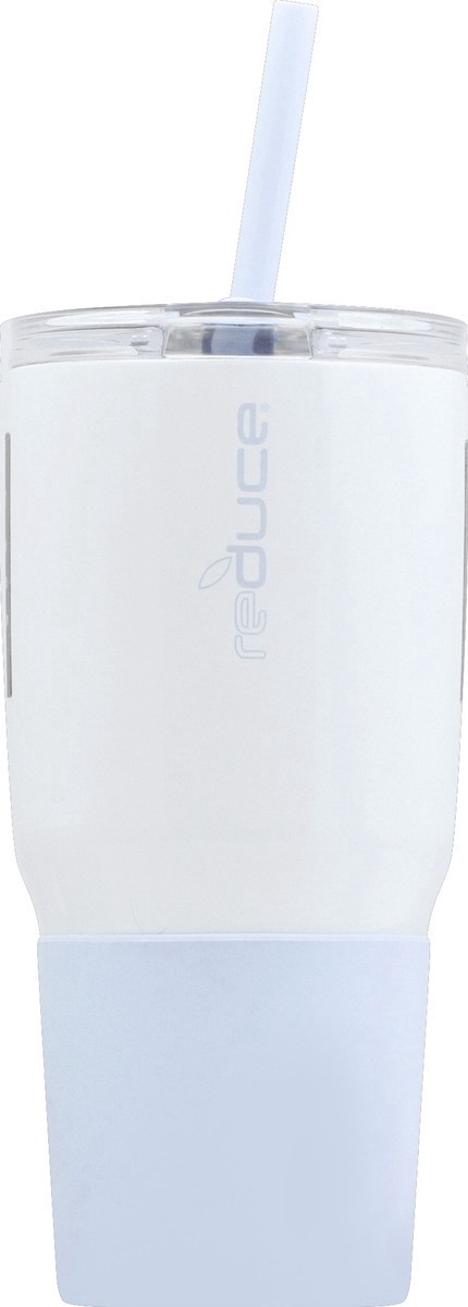 slide 4 of 7, Reduce Cold-1 Tumbler White, 34 oz