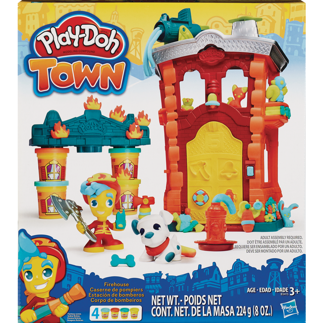 slide 1 of 1, Hasbro Play-Doh Town Firehouse, 1 ct
