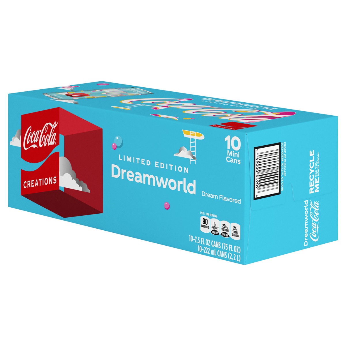 slide 3 of 9, Coca-Cola Dreamworld Fridge Pack Cans, 7.5 fl oz, 10 Pack, 10 ct