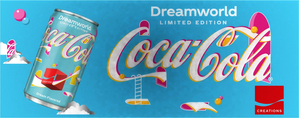 slide 6 of 9, Coca-Cola Dreamworld Fridge Pack Cans, 7.5 fl oz, 10 Pack, 10 ct