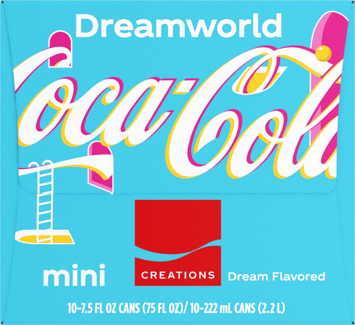 slide 9 of 9, Coca-Cola Dreamworld Fridge Pack Cans, 7.5 fl oz, 10 Pack, 10 ct