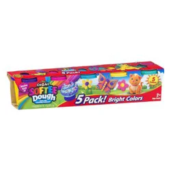 Cra-Z-Art Softee Dough Super Soft Modeling Compound - Bright Colors