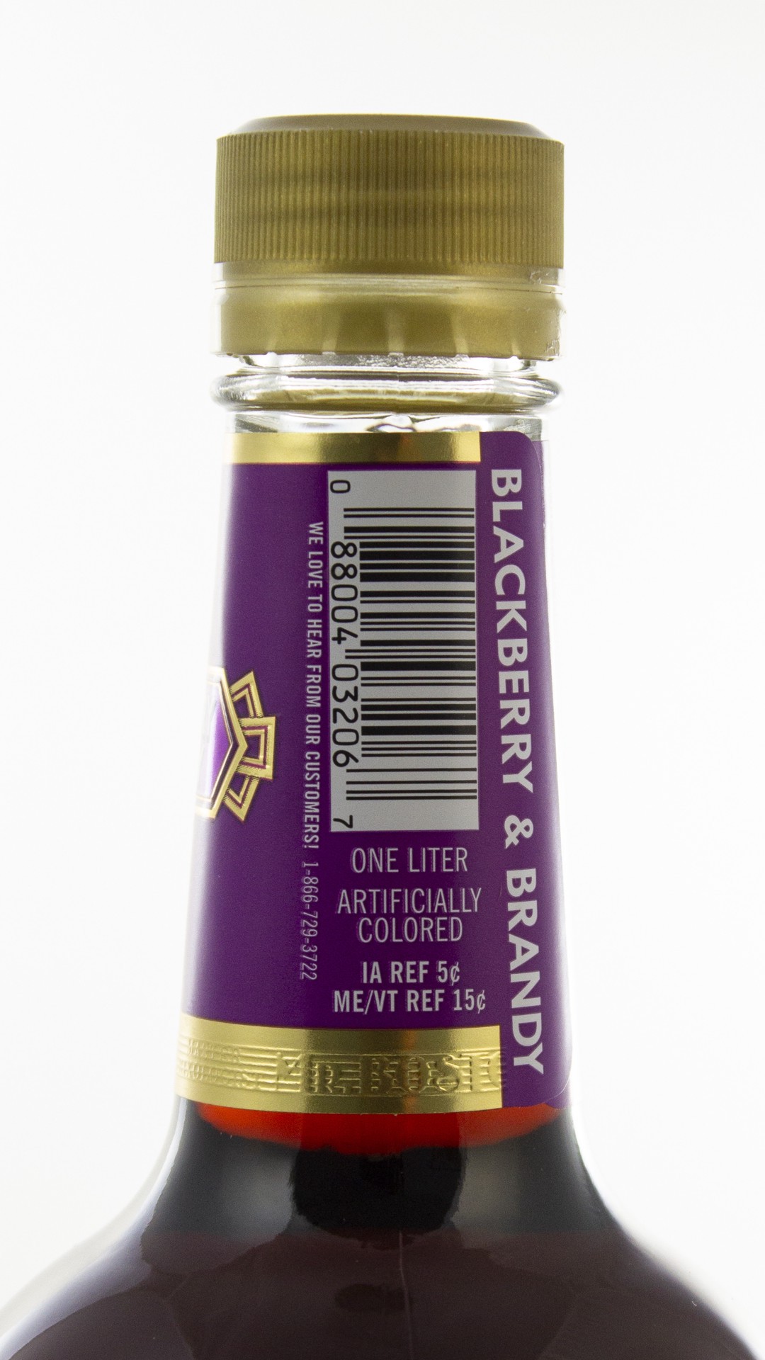 slide 2 of 2, Mr. Boston Blackberry Brandy 1l 40 Proof, 1 liter