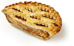 Private Selection Honeycrisp Apple Half Pie, 18 oz