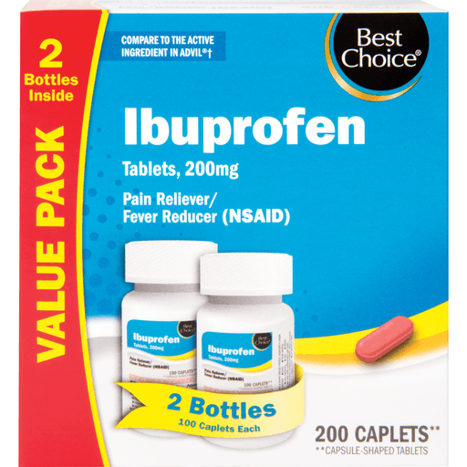 slide 1 of 1, Best Choice Ibuprofen Nsaid Tablets, 200 ct; 200 mg