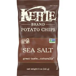 Kettle Brand Brand Sea Salt Kettle Brand Potato Chips, 5 oz