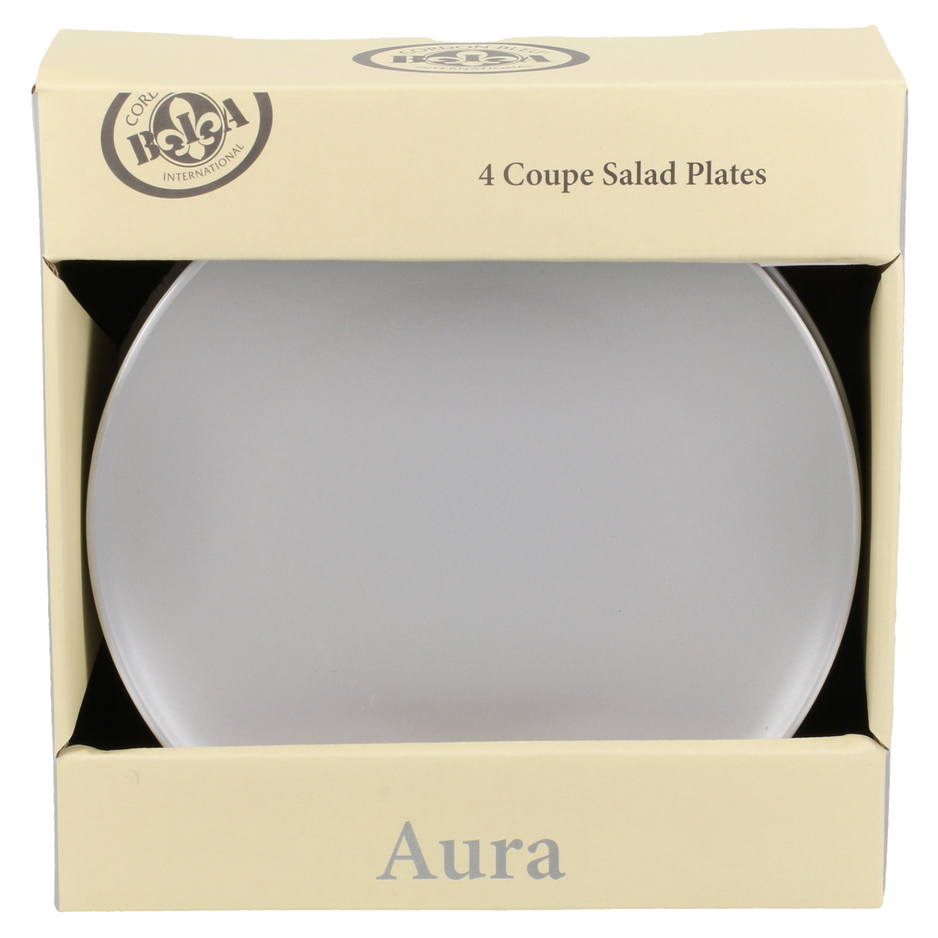 slide 1 of 1, BIA Cordon Bleu BIA Aura Stone Couple Salad Plates, 4 ct