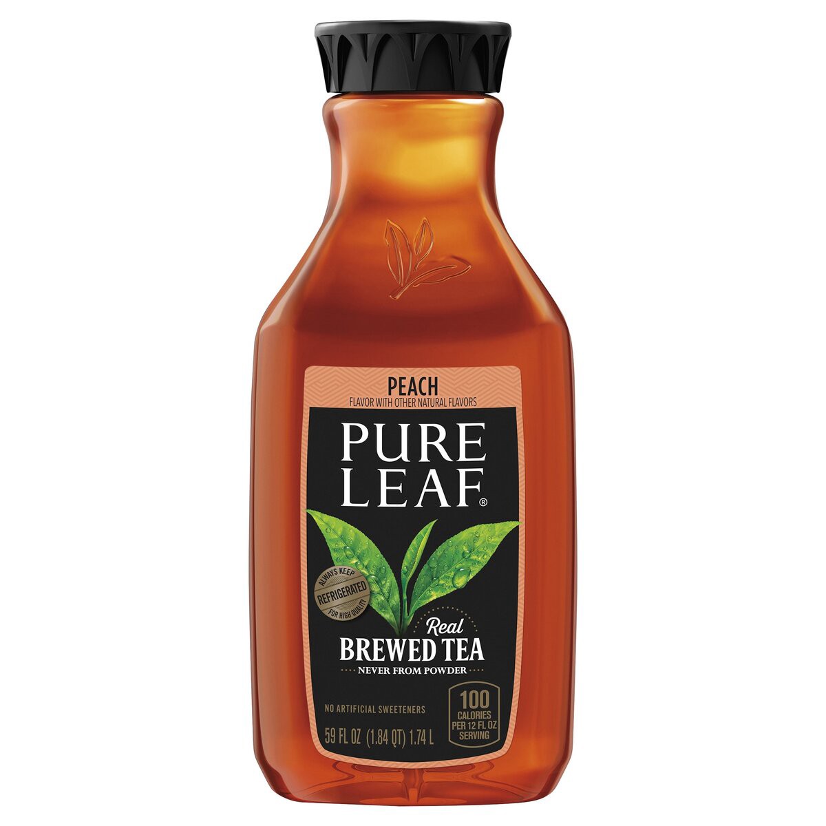 slide 1 of 7, Pure Leaf Real Brewed Tea, 59 oz