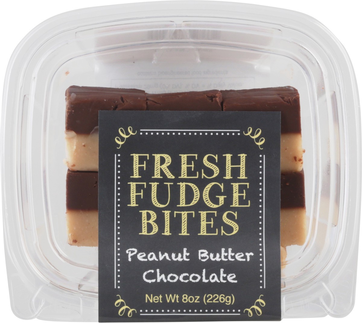 slide 10 of 14, Fudgeamentals Peanut Butter Chocolate Fresh Fudge Bites, 8 oz