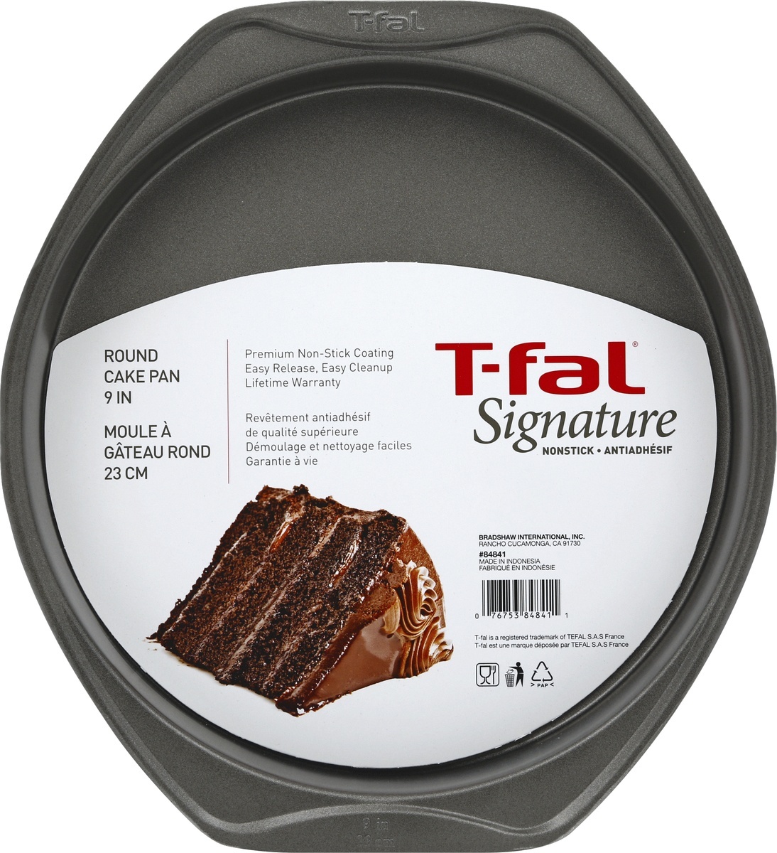 slide 3 of 3, T-fal Signature Ns Cake Round 9in - Each, 1 ct