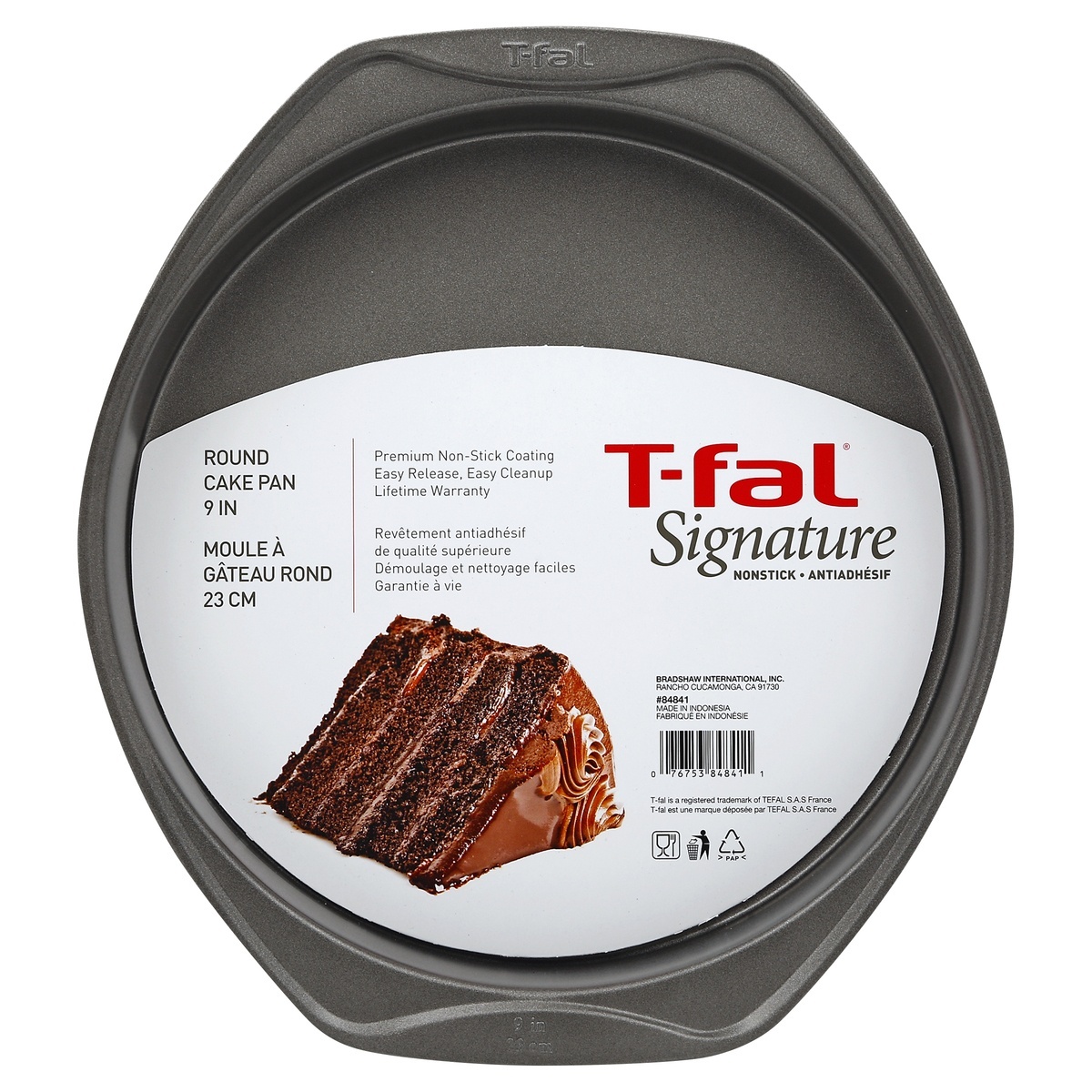 slide 1 of 3, T-fal Signature Ns Cake Round 9in - Each, 1 ct