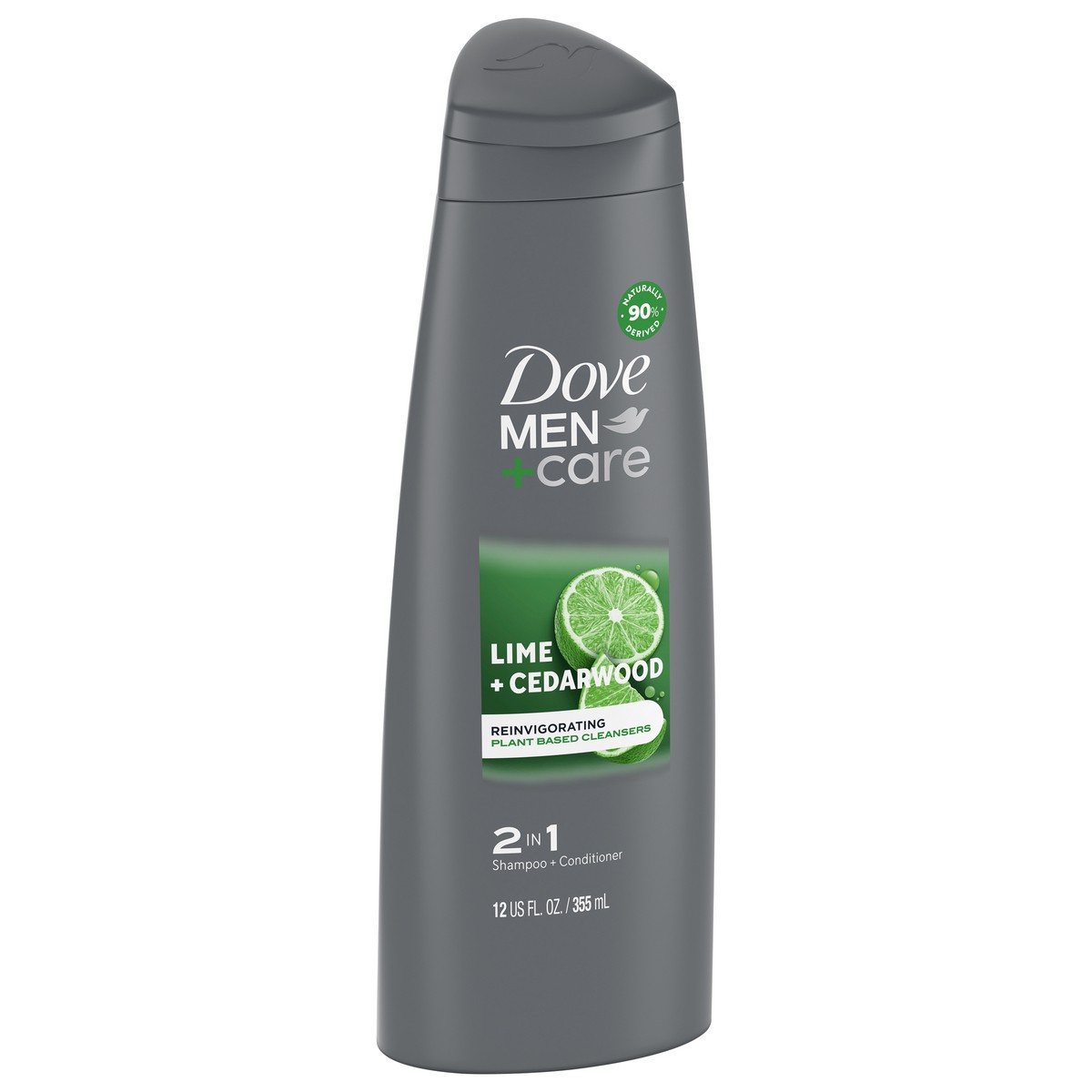 slide 2 of 12, Dove Men+care 2 In 1 Shampoo And Conditioner Lime + Cedarwood 12 Oz, lime + cedarwood, 12 fl oz