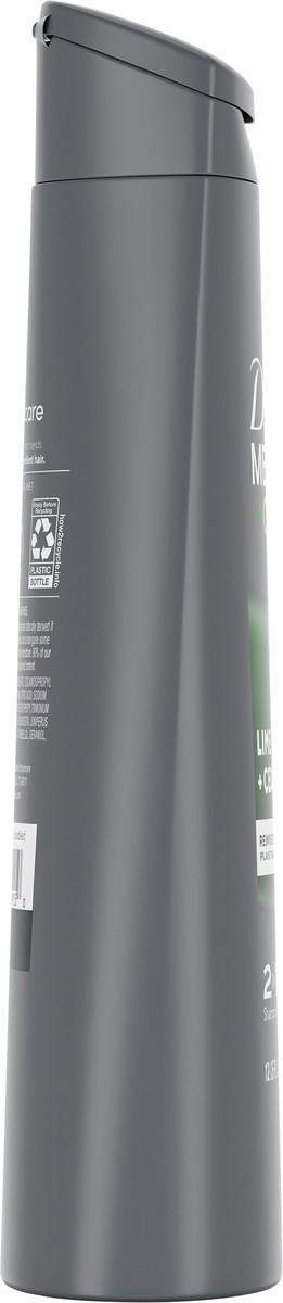 slide 5 of 12, Dove Men+care 2 In 1 Shampoo And Conditioner Lime + Cedarwood 12 Oz, lime + cedarwood, 12 fl oz
