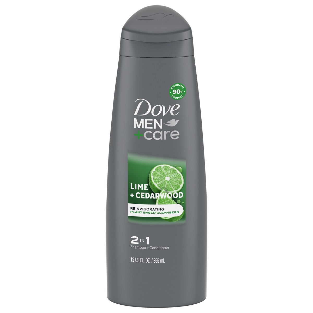 slide 1 of 12, Dove Men+care 2 In 1 Shampoo And Conditioner Lime + Cedarwood 12 Oz, lime + cedarwood, 12 fl oz