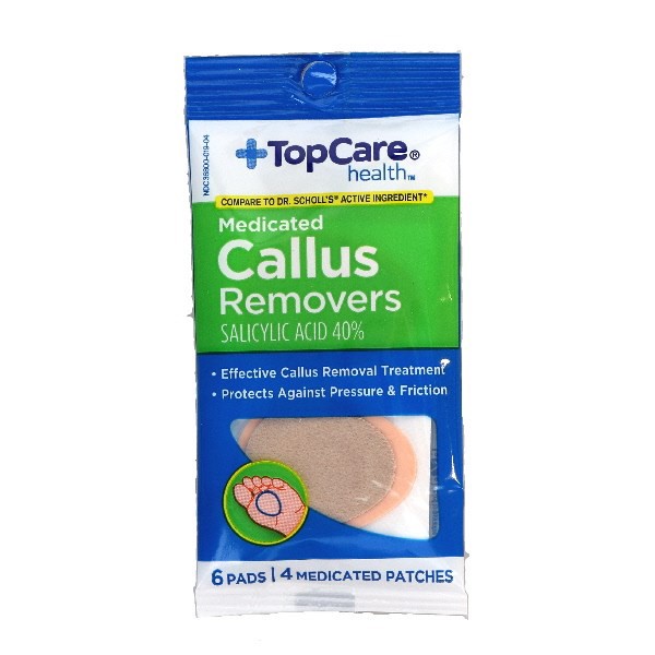 slide 1 of 2, TopCare Callus Remover, 6 ct