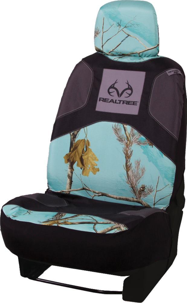 slide 1 of 1, Realtree Car Seat Cover - Mint Camo, 1 ct