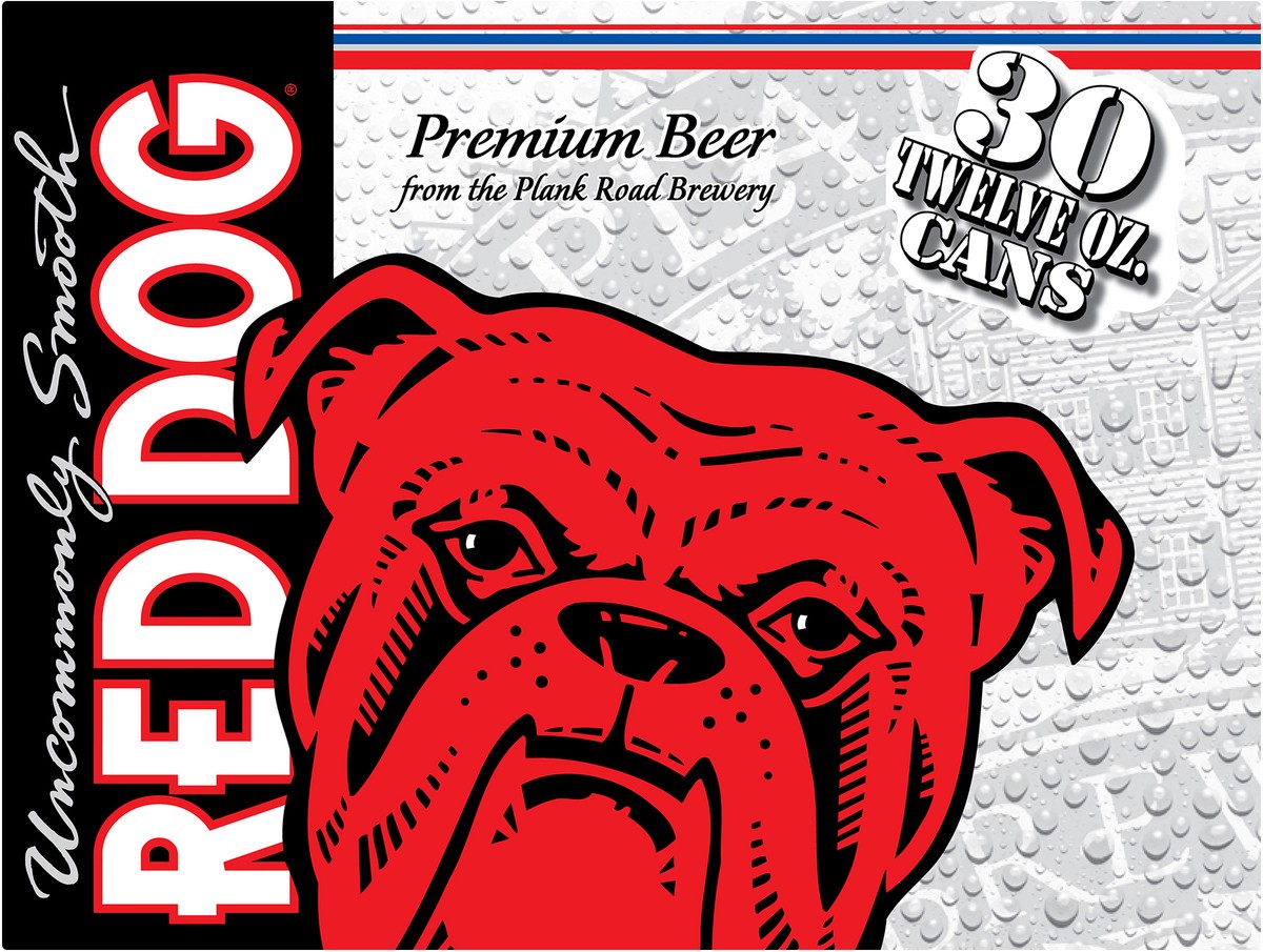 slide 13 of 13, Red Dog Beer, 30 ct; 12 oz