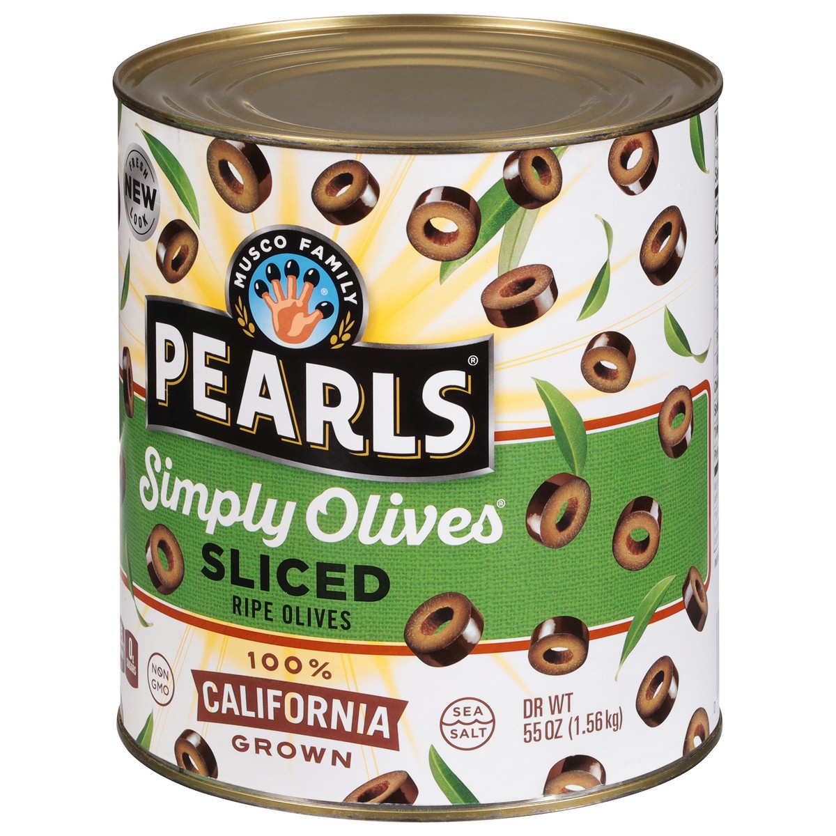 slide 13 of 14, Pearls Simply Olives Sliced Ripe Olives 55 oz, 55 oz