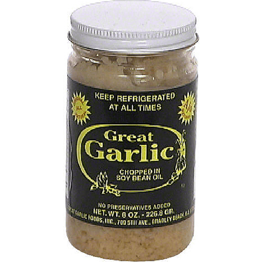 slide 1 of 1, Great Garlic Garlic In Oil, 8 oz