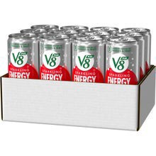 slide 1 of 1, V8 Strawberry Kiwi Sparkling Energy Drink - 12 ct, 12 ct