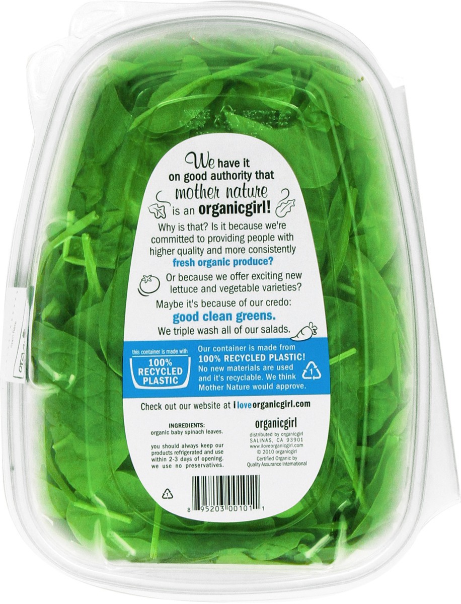 slide 3 of 3, Organic Girl Baby Spinach - 5oz, 5 oz