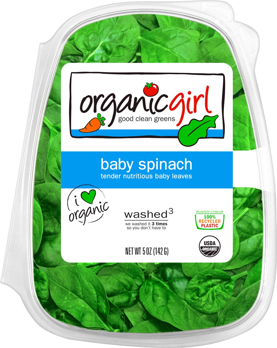 slide 2 of 3, Organic Girl Baby Spinach - 5oz, 5 oz