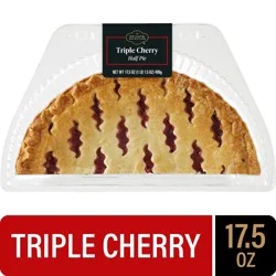 Private Selection Triple Cherry Half Pie, 17.5 oz