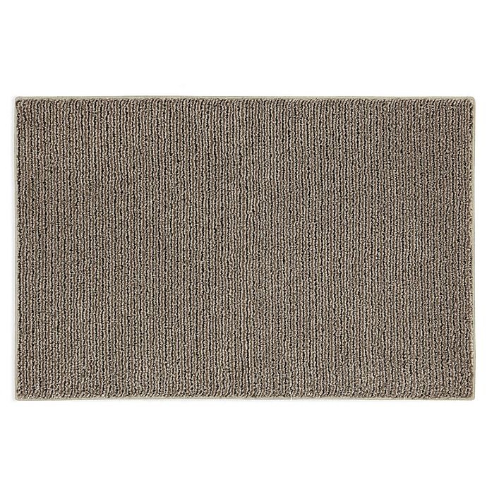 slide 1 of 5, Mohawk Home Pinstripe Washable Rug - Pecan, 2 ft 6 in x 3 ft 10 in