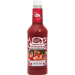 Master Of Mixes Strawberry Daiquiri/Margarita Lite Mixer - 33.8 oz