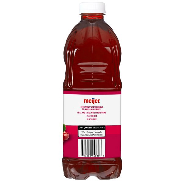 slide 3 of 9, Meijer 100% Juice Cranberry Raspberry- 64 oz, 64 oz