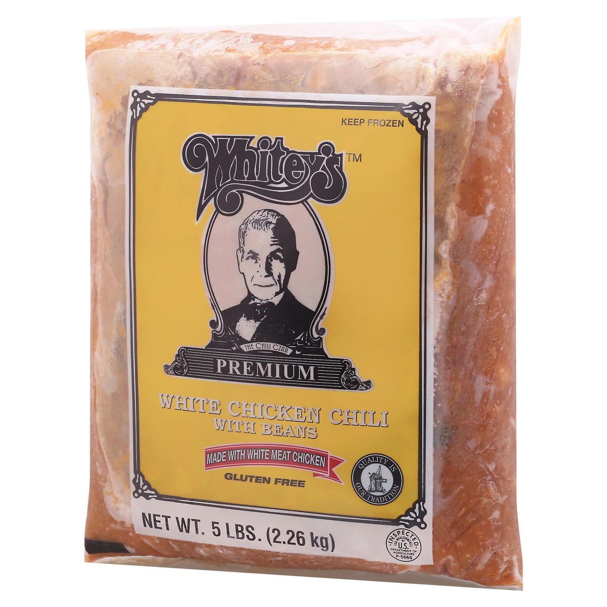 slide 9 of 12, Whitey's White Chicken Chili with Beans 5 lb, 5 lb