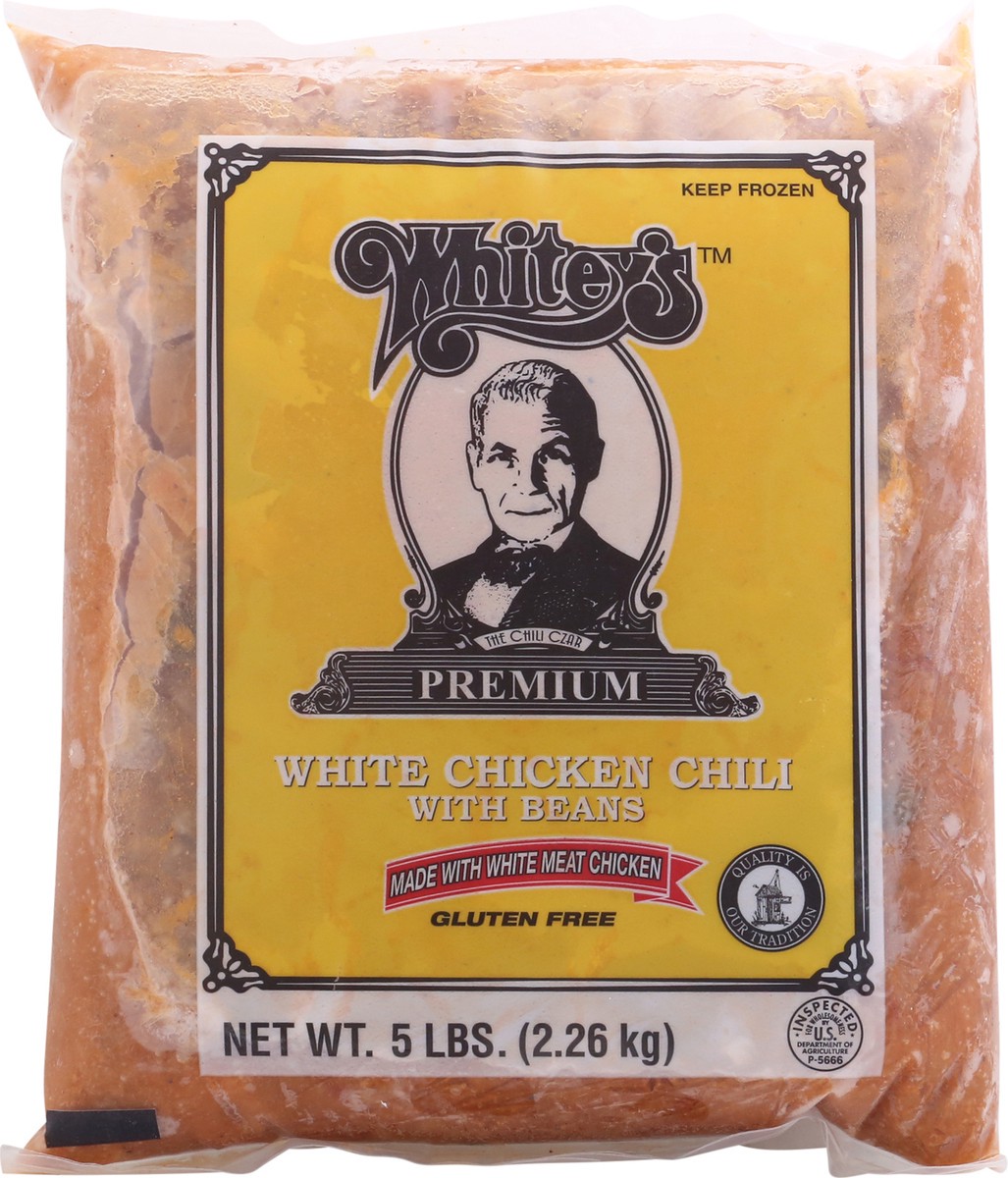 slide 7 of 12, Whitey's White Chicken Chili with Beans 5 lb, 5 lb