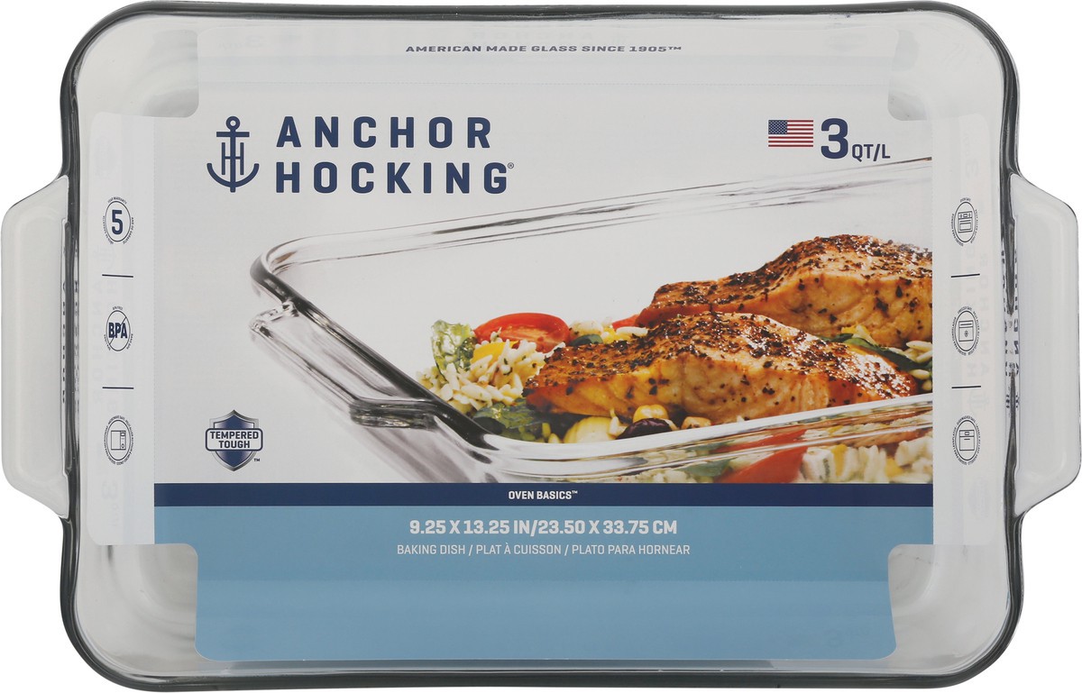 slide 4 of 11, Anchor Hocking 3 Quart Baking Dish 1 ea, 1 ct