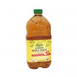 slide 1 of 1, Sun Harvest Organic 100% Apple Juice - 64 oz, 64 oz