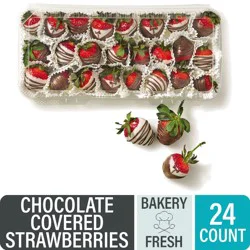 Bakery Fresh Chocolate Covered Strawberries, 24 ct
