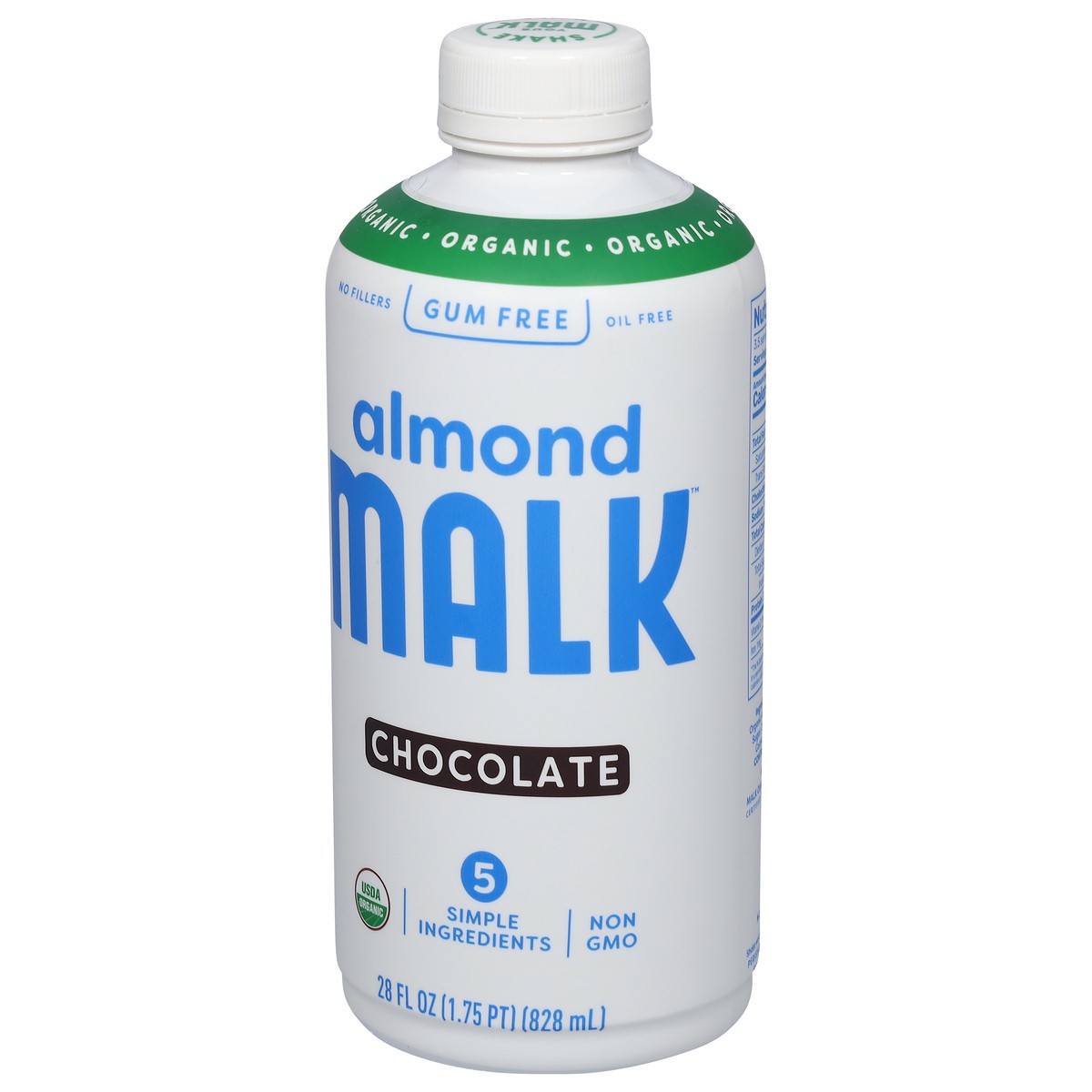 slide 4 of 11, MALK Chocolate Almond, 28 fl oz