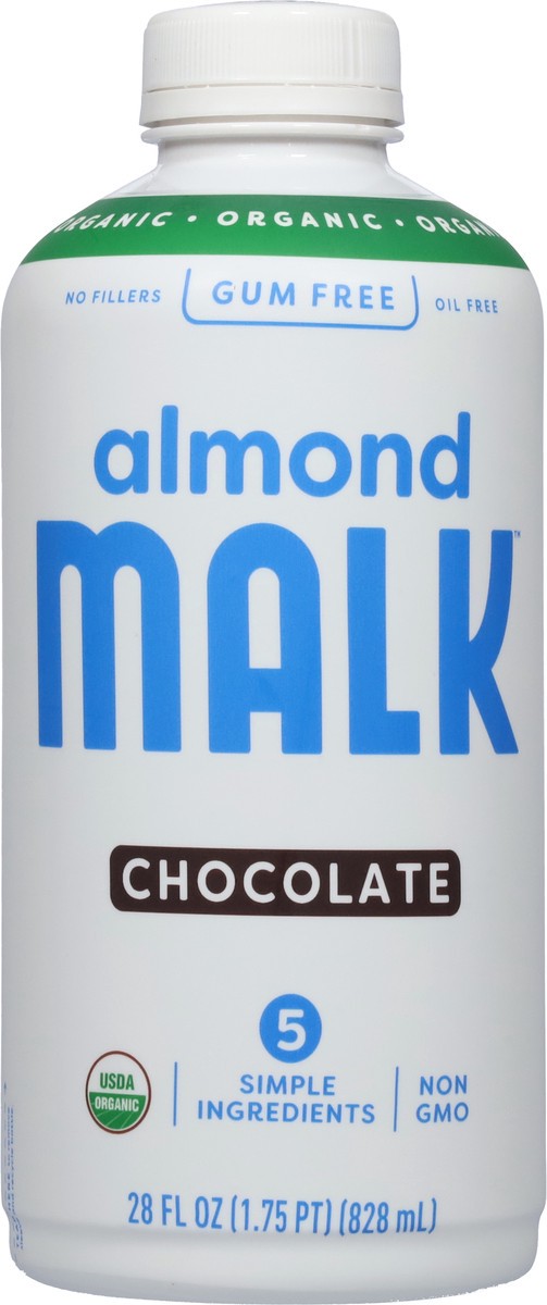 slide 10 of 11, MALK Chocolate Almond, 28 fl oz