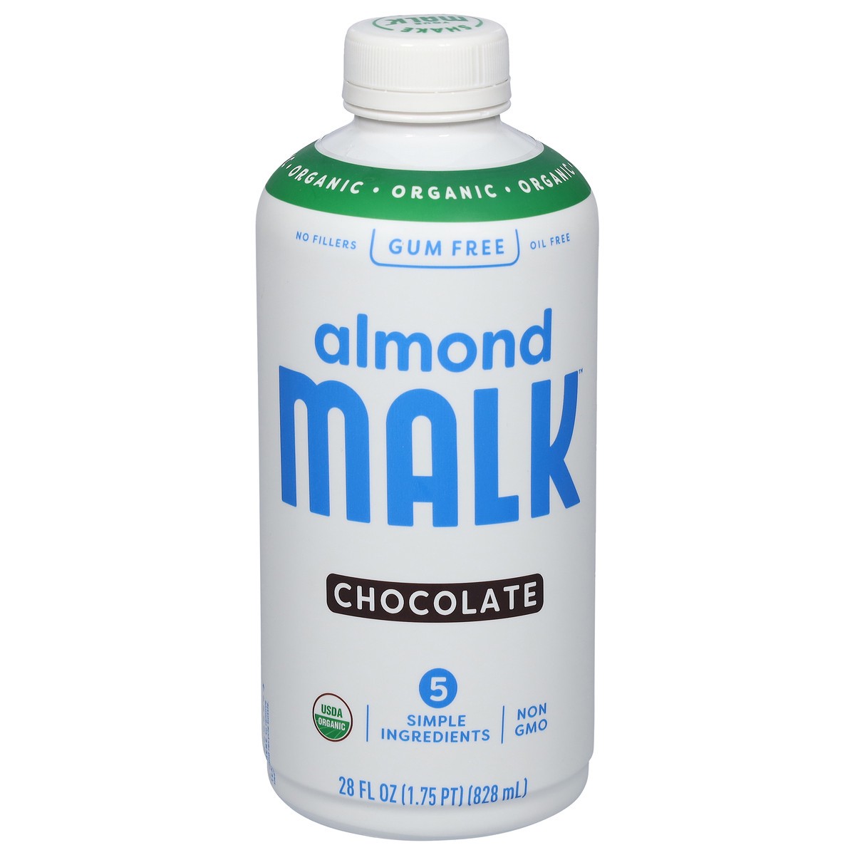 slide 11 of 11, MALK Chocolate Almond, 28 fl oz