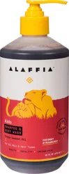 Alaffia Babies & Kids Shampoo & Body Wash, Coconut Strawberry 16 fl oz