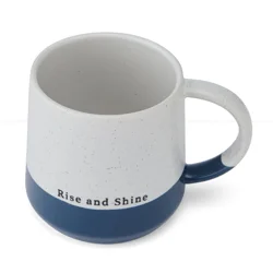 Pfaltzgraff Colorbreak Blue Rise Shine 17 oz Mug