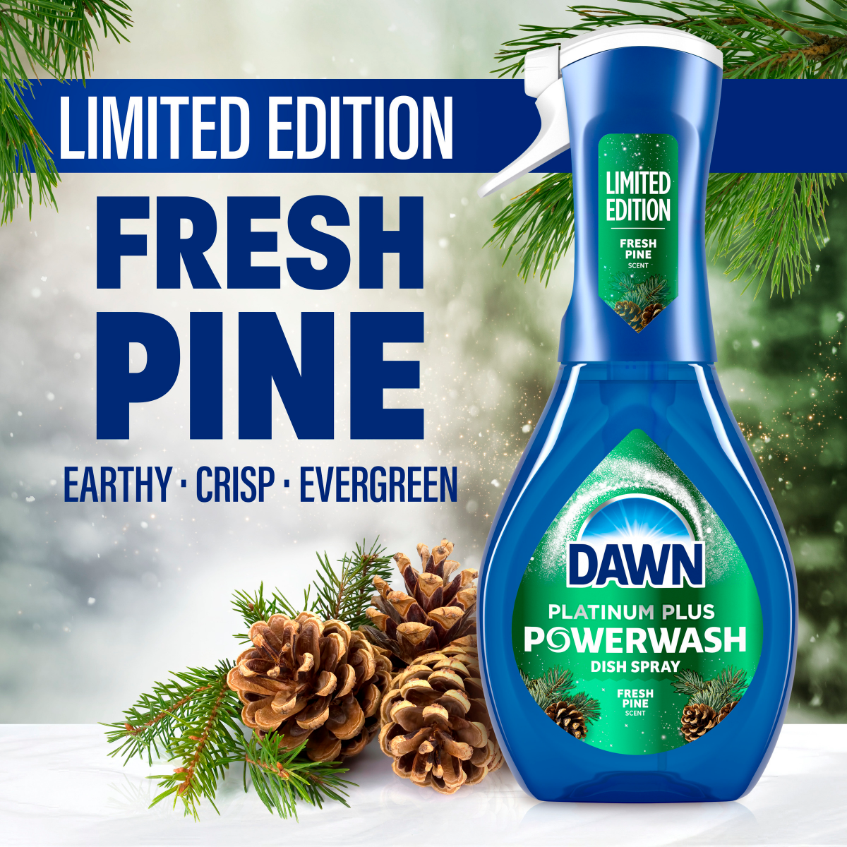 slide 19 of 29, Dawn Powerwash Spray, Dish Soap, Dishwashing Liquid, Fresh Pine, 1 Starter Kit, 16 Fl Oz, 16 fl oz