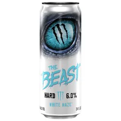 The Beast White Haze Flavored Malt Beverage Craft Beer, 24 fl oz Can, 6% ABV